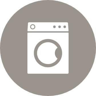 Tackle chores easily with an in-home washer and dryer
